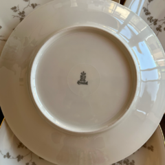 6 PLATOS PLAYOS DE PORCELANA BAVARIA - tienda online