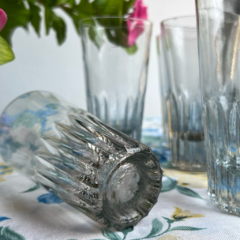 6 VASOS DE PULPERIA DE VIDRIO SÚPER FUERTE - María Historieta