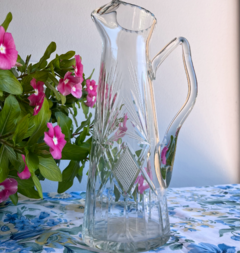 JARRA DE CRISTAL SUPER TALLADO - comprar online