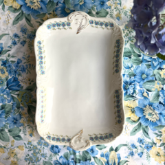 FUENTE DE PORCELANA HAAS & CZJZEK DE 39,5 CM X 25 CM