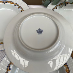 SET DE 4 PLATOS HONDOS DE PORCELANA TSUJI - tienda online