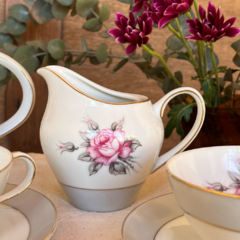 JUEGO DE TÉ PARA 5 PERSONAS DE PORCELANA MEITO CHINA JAPAN - tienda online