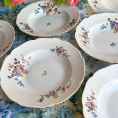 6 PLATOS HONDOS DE PORCELANA RICHARD GINORI en internet