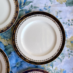 SET DE 4 PLATOS DE LOZA ALFRED MEAKIN DE 18 CM DE DIÁMETRO - comprar online