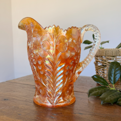 JARRA CARNIVAL GLASS DE 22 CM DE ALTO