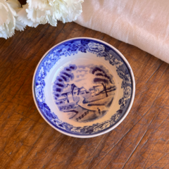 DULCERA CON ESCENA CAMPESTRE DE LOZA WOOD & SONS - comprar online
