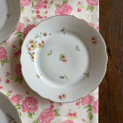 PLATO DE POSTRE DE PORCELANA VERBANO DE 19,5 CM - María Historieta