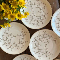 6 PLATOS PLAYOS DE PORCELANA BAVARIA - comprar online