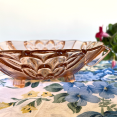 PONCHERA Y TAZAS DE VIDRIO PRENSADO ART DECÓ en internet