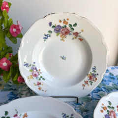 6 PLATOS HONDOS DE PORCELANA RICHARD GINORI - comprar online