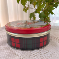 VINTAGE LATA REDONDA NAVIDEÑA - comprar online