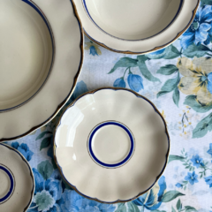 SET 6 DE PLATOS CREAMPETAL GRINDLEY en internet