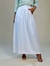 Saia Midi Off White Porto Fino - loja online
