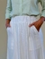 Saia Midi Off White Porto Fino - Moda Feminina - Roupas Femininas Salvador | Salty Vibe