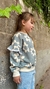 Buzo Flor Frisado (Rosa / Celeste ) - Bamby kidss