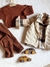Sweaters Elastizado Tejido Chocolate