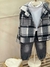 Camisaco Paño - Negro/gris (kidss) - Bamby kidss