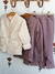 Campera Matelasse con Piel ( color Crema ) - tienda online