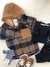 Camisaco Paño con Capucha Marrón - Bamby kidss
