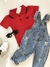 Jardinero Jeans Rígido - tienda online