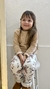 Imagen de Buzo flora plush beige