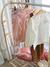 Camisola de broderie ( Rosa /Natural) - comprar online