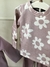 Buzo Flor Frisado (Rosa / Celeste ) - Bamby kidss