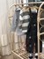 Jardinero Mom Negro Nevado - tienda online