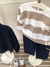 Remeras Manga Larga Rayas (Beige /Celeste/Gris )