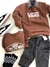 Buzo Vans Chocolate en internet