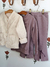 Campera Matelasse con Piel ( color Crema ) en internet