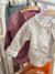 Campera Matelasse con Piel ( color Crema ) - Bamby kidss