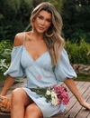 Vestido Jeans Bordado