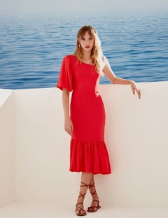 Vestido ice uma manga