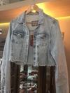 Jaqueta cropped perola