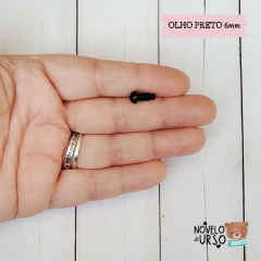Olho preto 6mm - loja online