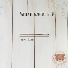 Agulha de tapeçaria - Novelo de Urso Armarinho