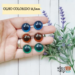 Olho colorido 16,5mm