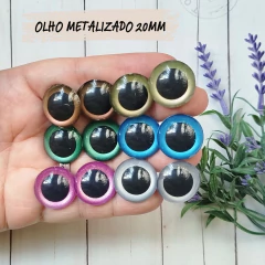 Olho metalizado 20mm