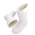 Bota Termica PVC Com forro Cano Medio Branca 37 Bracol CA26576 918393
