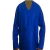 Camisa Azul Royal Brim Maga Longa Profissional Gola V 1 Bolso T-M