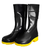Bota PVC Cano Medio Bracol Preta 46 CA37456 635191
