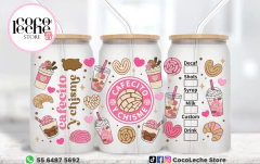DTF UV | Cafecito y Chisme Rosa - comprar en línea