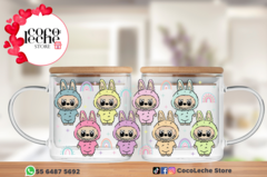 DTF UV | Labubu colores pastel cup - comprar en línea