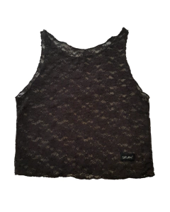 MUSCULOSA DE ENCAJE - SATURNII - POST-TRASHER