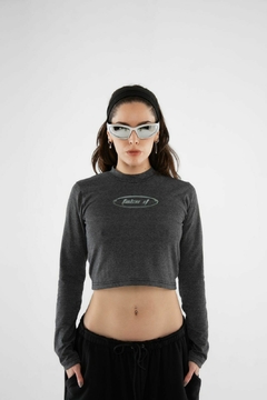 POLERA GREY METAL FAKE IT - POST-TRASHER