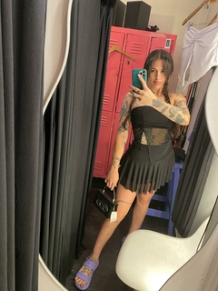 STRAPLESS MICROTUL - POST-TRASHER
