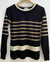 Tricot Preto Com Listras
