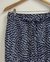 Saia Azul Estampada Maria Filó - comprar online
