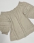 Imagem do Blusa de Linho Nude Ciganinha